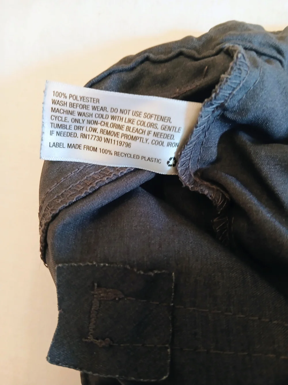 Cat & Jack Boys Dark Gray Cotton Chino Shorts Size 4